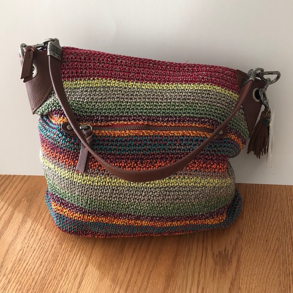 the sak crochet purse